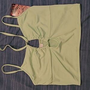 Small Robyn crop top in Mint